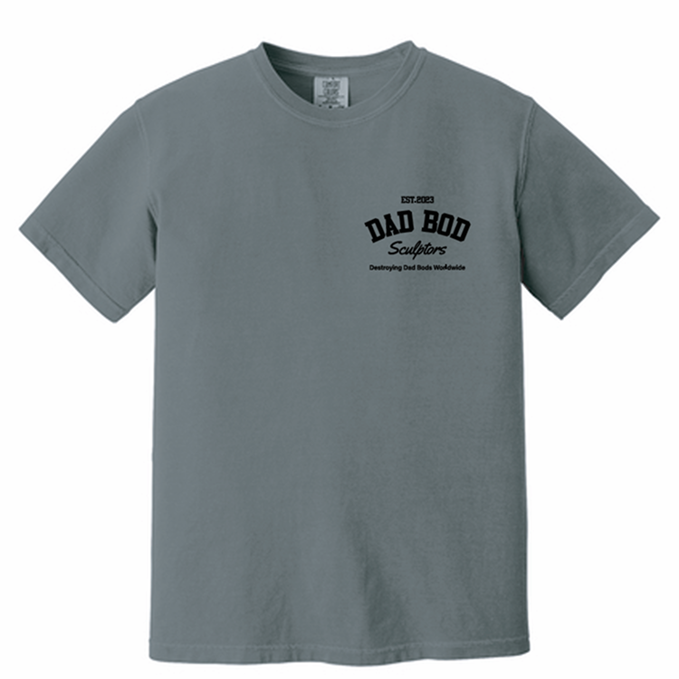 Dark Gray Shirt with Logo on Back