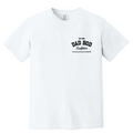 White Shirt with Logo on Back
